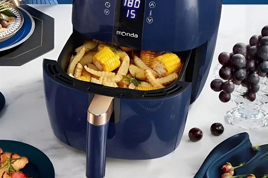 a large air fryer