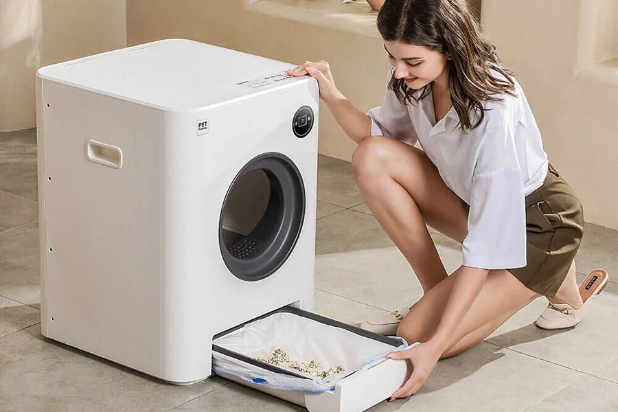 electronic litter boxes